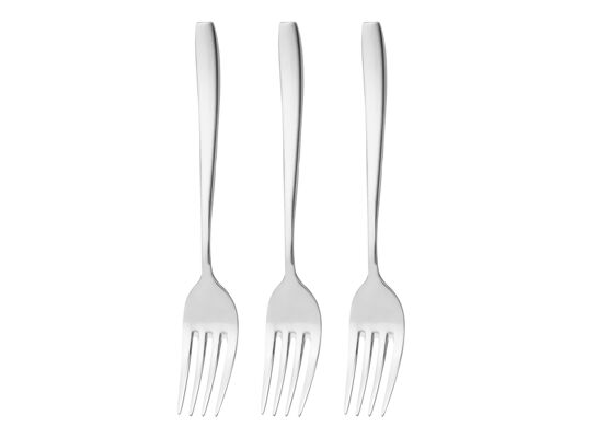 Zestaw 3 widelców Planet srebrny