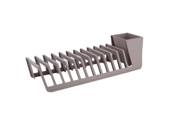 Ociekacz na talerze i sztućce 37,5 cm beżowy