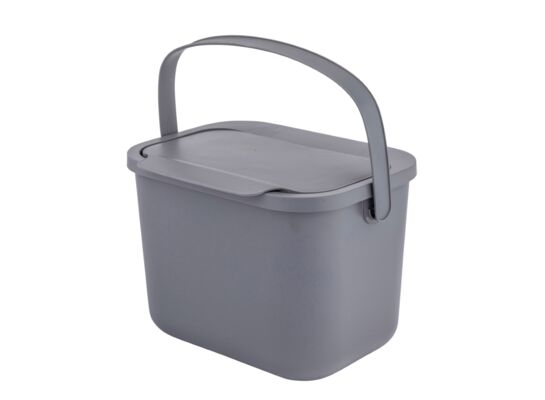 Pojemnik uniwersalny 23,5 x 18,5 x 17 cm 6 l szary