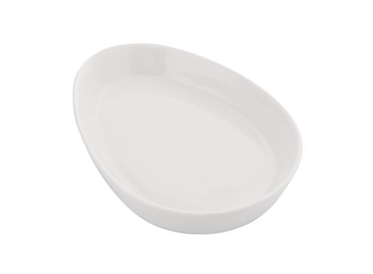 Naczynie w kształcie jajka NBC 15 x 12 x 2,5 cm kremowy