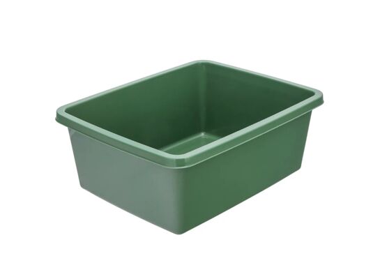 Miska prostokątna 37,5 x 30,5 cm 11 l zielony