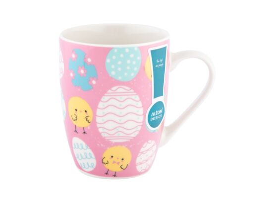 Kubek baryłka NBC 380 ml Happy Easter wielokolorowy