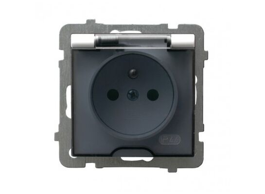 Gniazdo bryzgoszczelne z uziemieniem as 1GZ/m/00/d