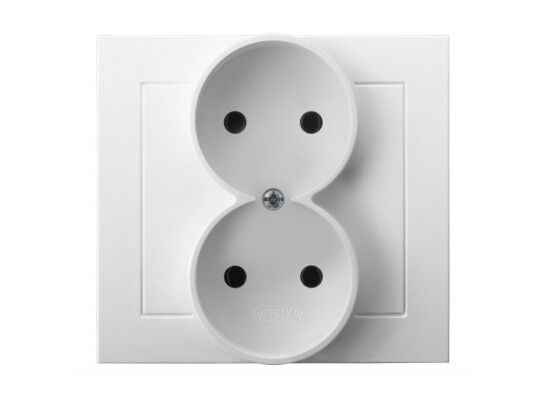 Gniazdo podwójne GP-2W/00
