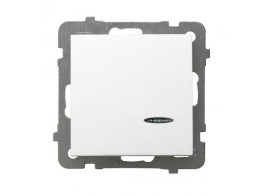 Łącznik jednobiegunowy z podświetleniem as