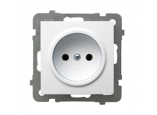 Gniazdo pojedyncze bez uziemienia as GP-1G/m/00