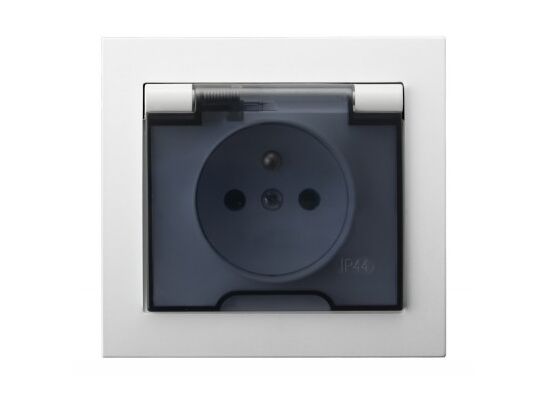 Gniazdo bryzgoszczelne z uziemieniem GPH-1WZ/00/d