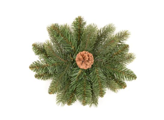 Wianek Łezka mała 30 cm zielony