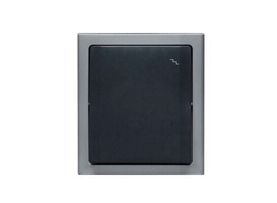 Łącznik schodowy natynkowy IP54 popielowy bravo