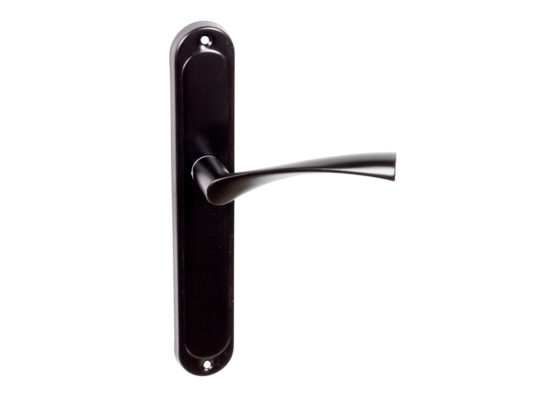 Klamka ROMANA bez otworu 23,9 x 11,5 x 6,8 cm czarny