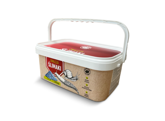 Zwalcza ślimaki granulat FERROCIOUS 1,75 kg wiaderko Ogród Start