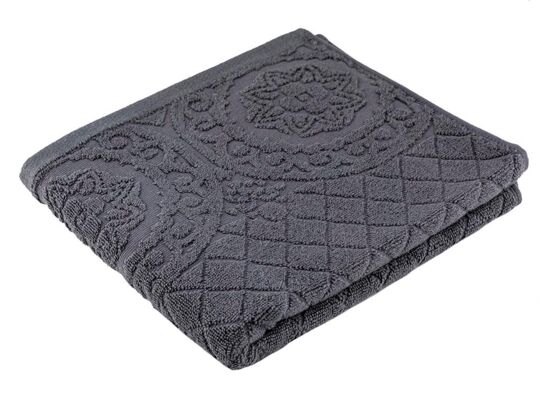 Ręcznik Hugo 50 x 90 cm stalowy