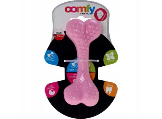Zabawka dla psa Dental Bone 12,5 cm różowa Comfy