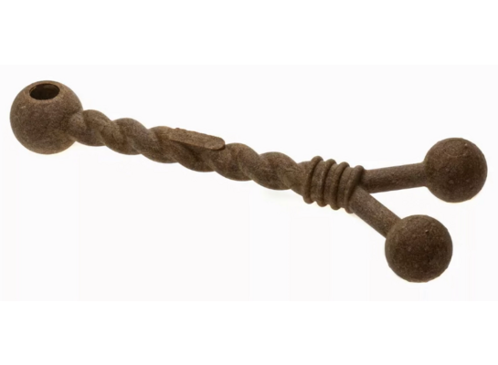 Zabawka dla psa Twister 30 cm brązowa Ecomfy