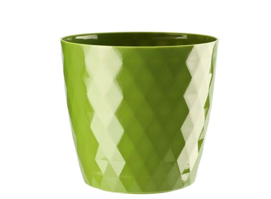 Doniczka CRISTAL 12 cm zielony