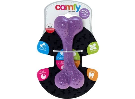 Zabawka dla psa Dental Bone 12,5 cm fioletowa Comfy