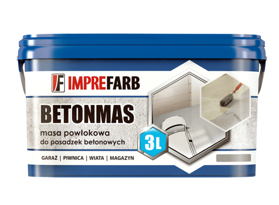 Farba do posadzek BETONMAS grafitowa 3 l