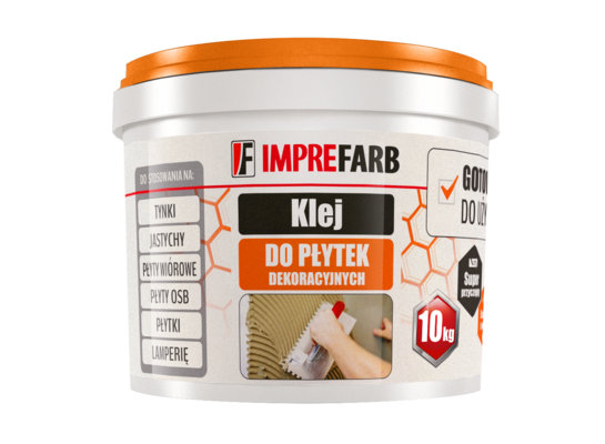 Klej do płytek dekoracyjnych 10 kg