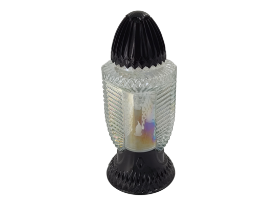 Znicz Kair LED czarny / biały