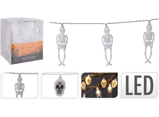 Girlanda LED szkielet 10 LED 2ass