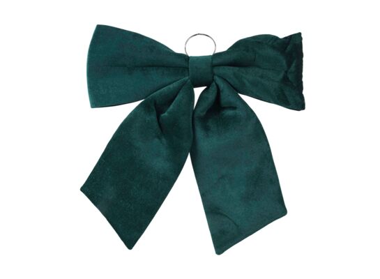 Kokarda poliestrowa 48 x 52 cm zielona
