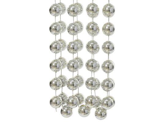 Girlanda plastikowa XXL 2 x 270 cm sebrny
