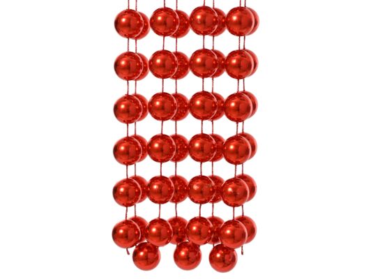 Girlanda plastikowa XXL 2 x 270 cm czerwona