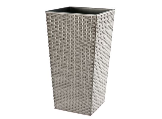 Doniczka FINEZJA RATTAN 19 cm frappe