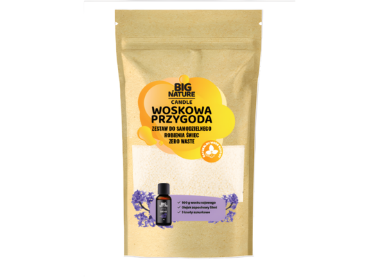 Zestaw Woskowa Przygoda Lawenda 515 g