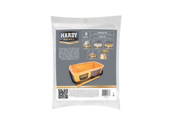 Wkładki foliowe do wiadra 3 sztuki Hardy Select