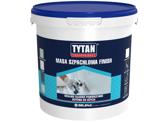 Gotowa masa szpachlowa FINISH akrylowa 1,5 kg TYTAN PROFESSIONAL