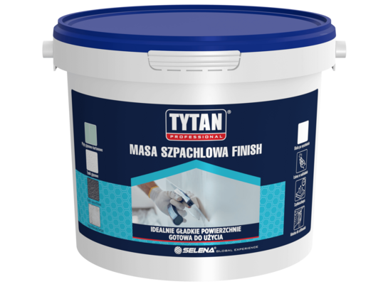 Gotowa masa szpachlowa FINISH akrylowa 7 kg TYTAN PROFESSIONAL