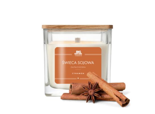 Świeca sojowa zapachowa Cynamon 205 g
