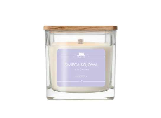 Świeca sojowa zapachowa Lawenda 205 g