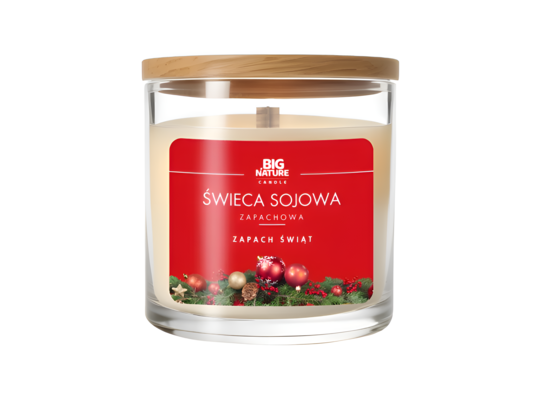 Świeca sojowa Zapach Świąt 215 g