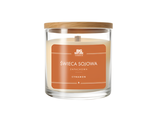 Świeca sojowa zapachowa Cynamon 150 g