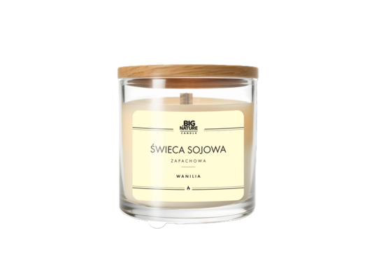 Świeca sojowa zapachowa Wanilia 150 g