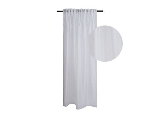 Firana Crystal 300 x 160 cm biały