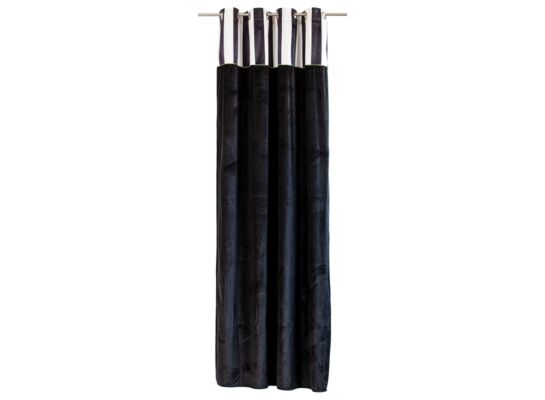 Zasłona Chic Lane 270 x 140 cm czarno-biały