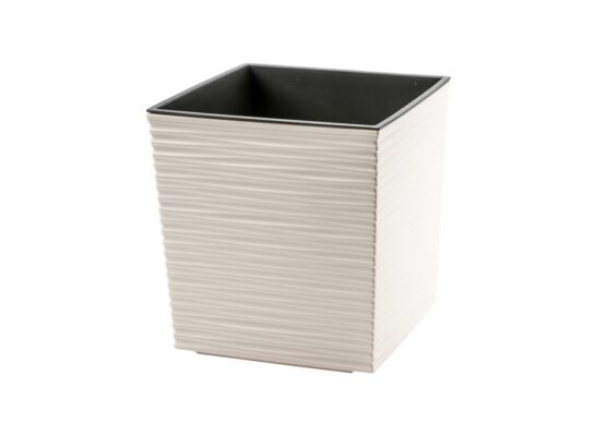 Doniczka JUKA dłuto 25 cm krem