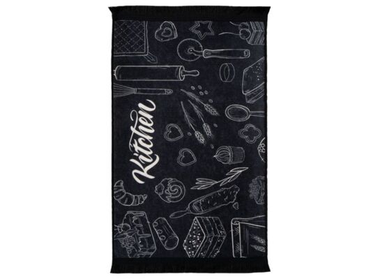 Dywan drukowany Dine petra 60 x 120 cm czarny