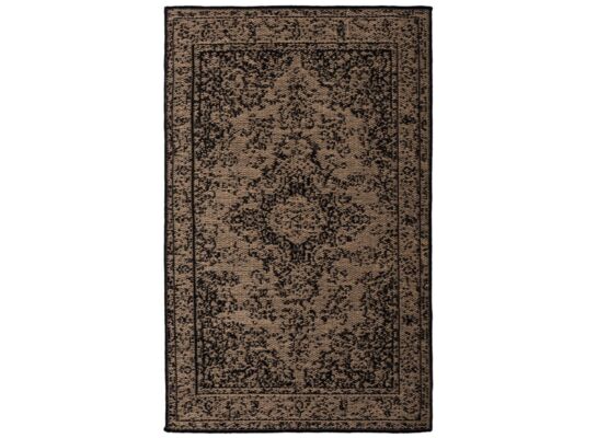 Dywan tkany Tsara juta 120 x 160 cm brązowy