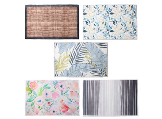 Dywanik 40 x 60 cm Cristal Velvet mix kolorów