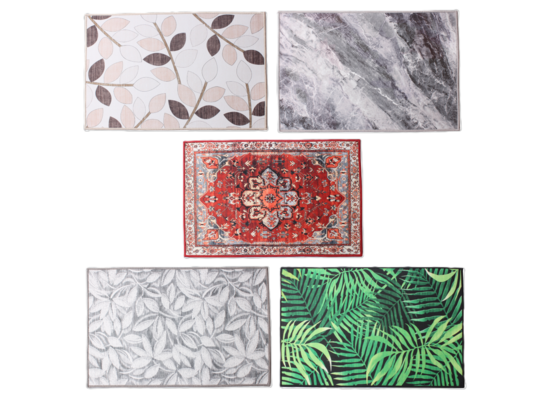 Dywanik 40 x 60 cm Cristal Velvet mix kolorów