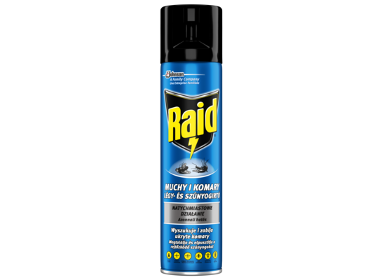 Spray przeciw owadom latającym 400 ml RAID