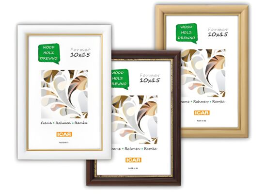 Ramka drewniana Promo 10 x 15 cm mix kolorów