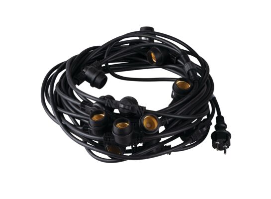 Girlanda świetlna GRL 15M15E27-B 15 m 15xE27