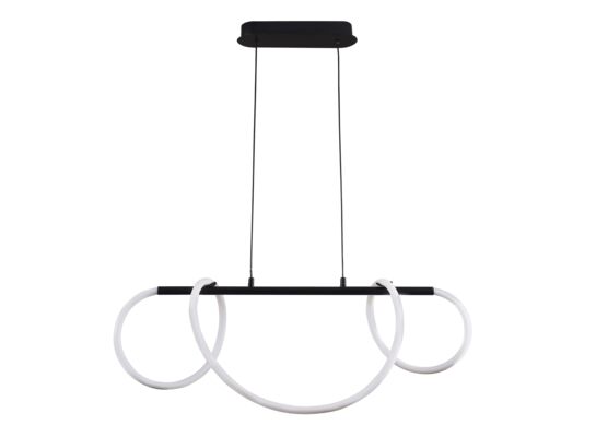 Lampa wisząca LED EMMA czarna 4000K GOLDLUX