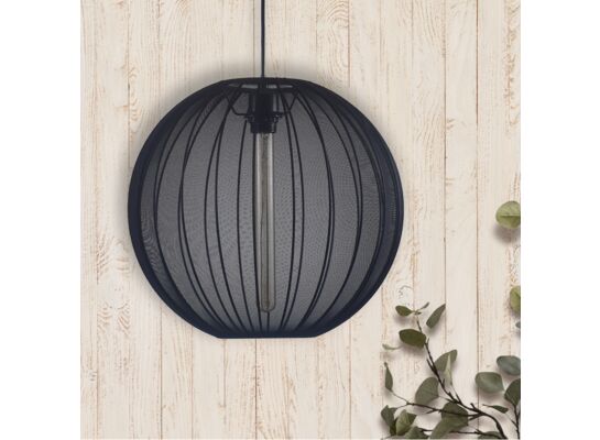 Lampa wisząca SENSAI czarna 1xE27 GOLDLUX