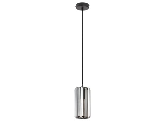 Lampa wisząca Veness matowa czarna szklana E27 1x MAX 40 W Rabalux